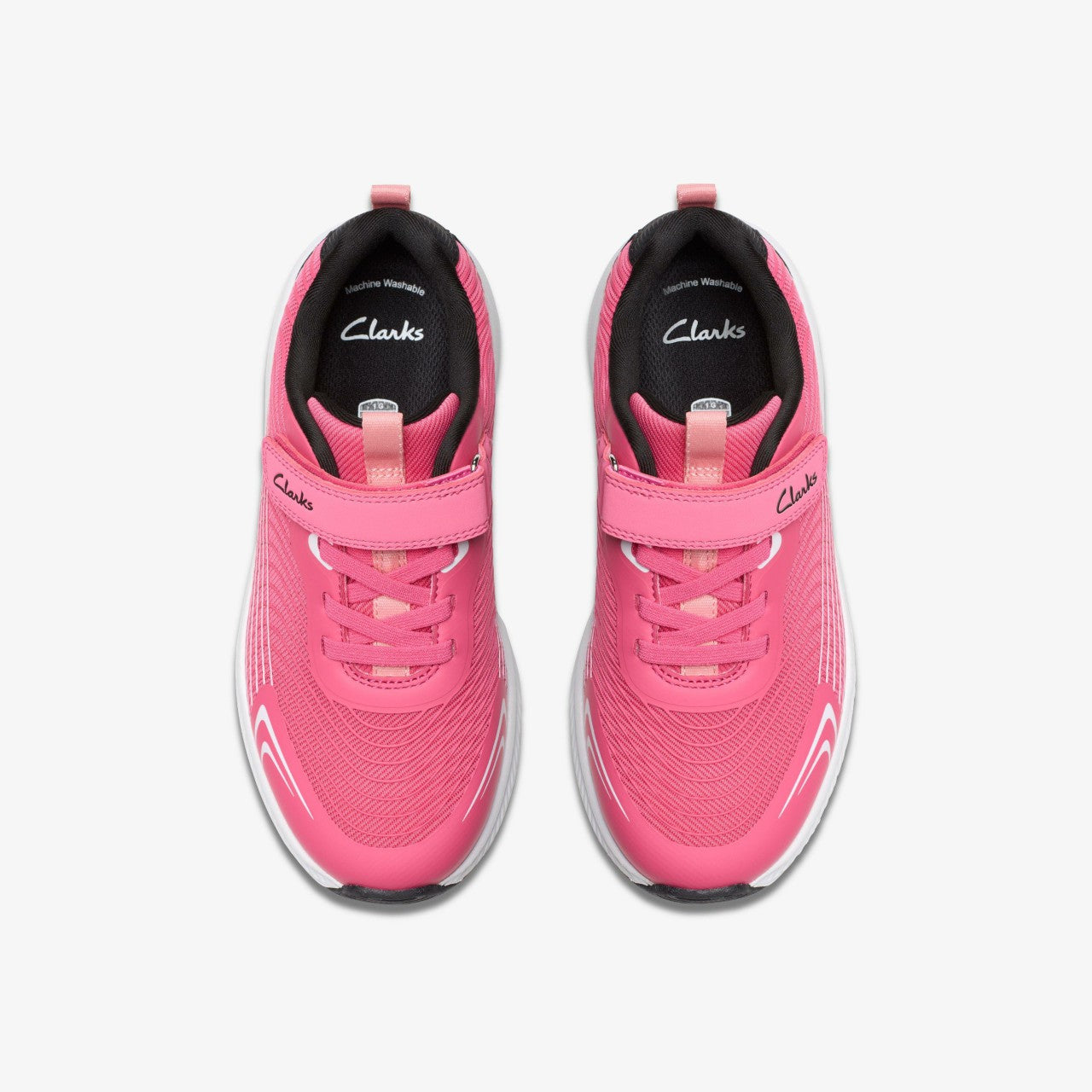 Deyes Dash Kid Pink Synthetic Clarks Kids