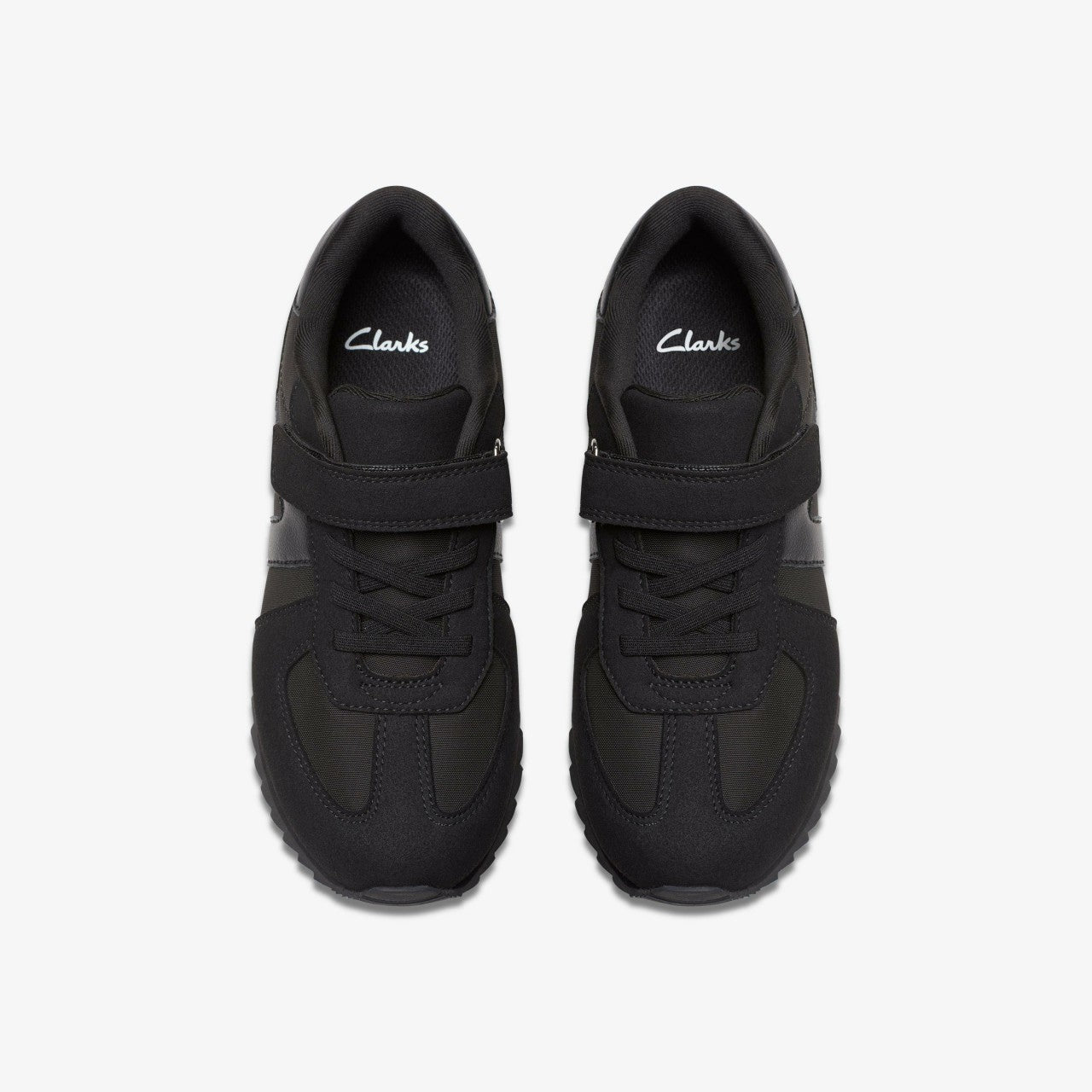 Jaspen Vibe Kid Black/Black Clarks Kids