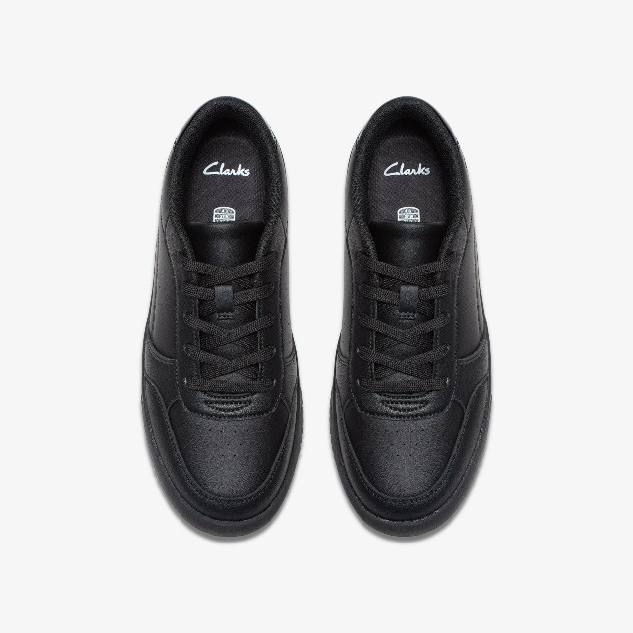 Barley Step Youth Black Clarks Kids