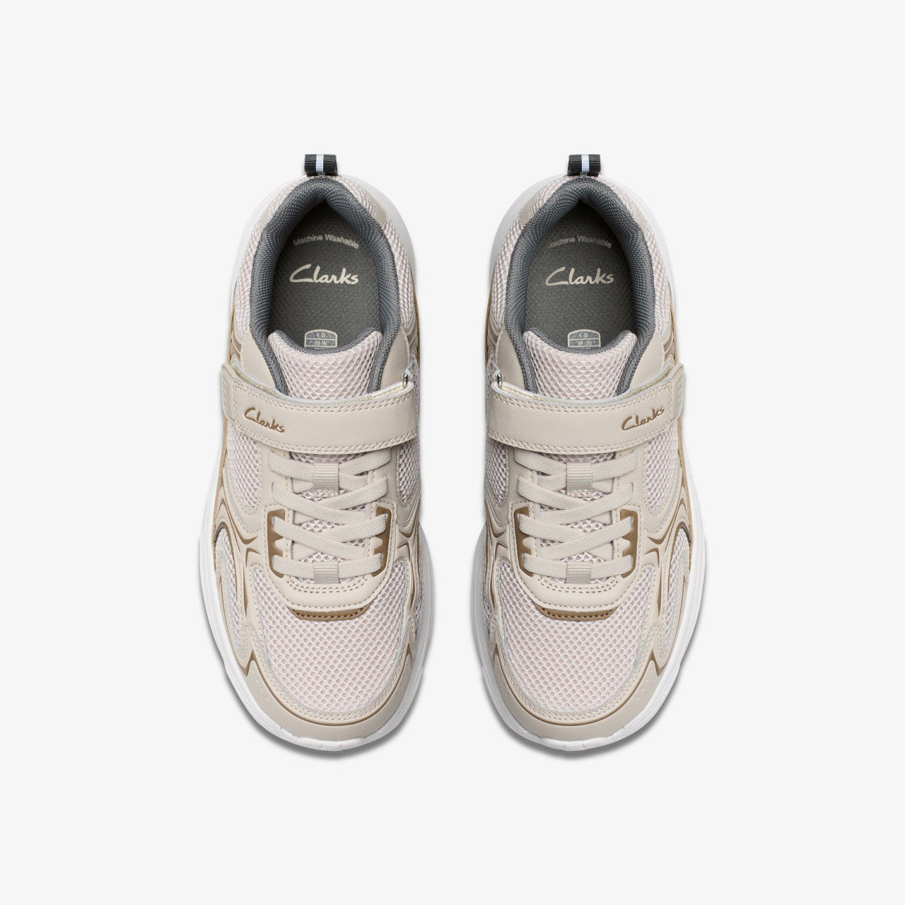 Crafton Move Kid Beige Combination Clarks Kids