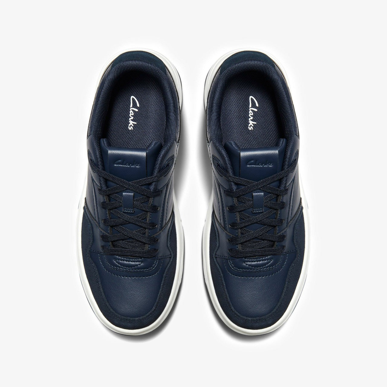 Elham Lace Navy Clarks Men