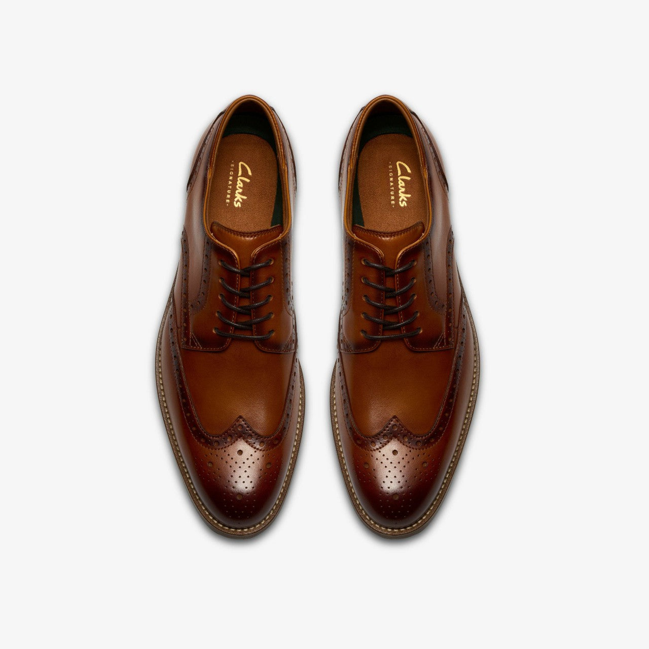 Craft Remi Tip Tan Leather Clarks Men