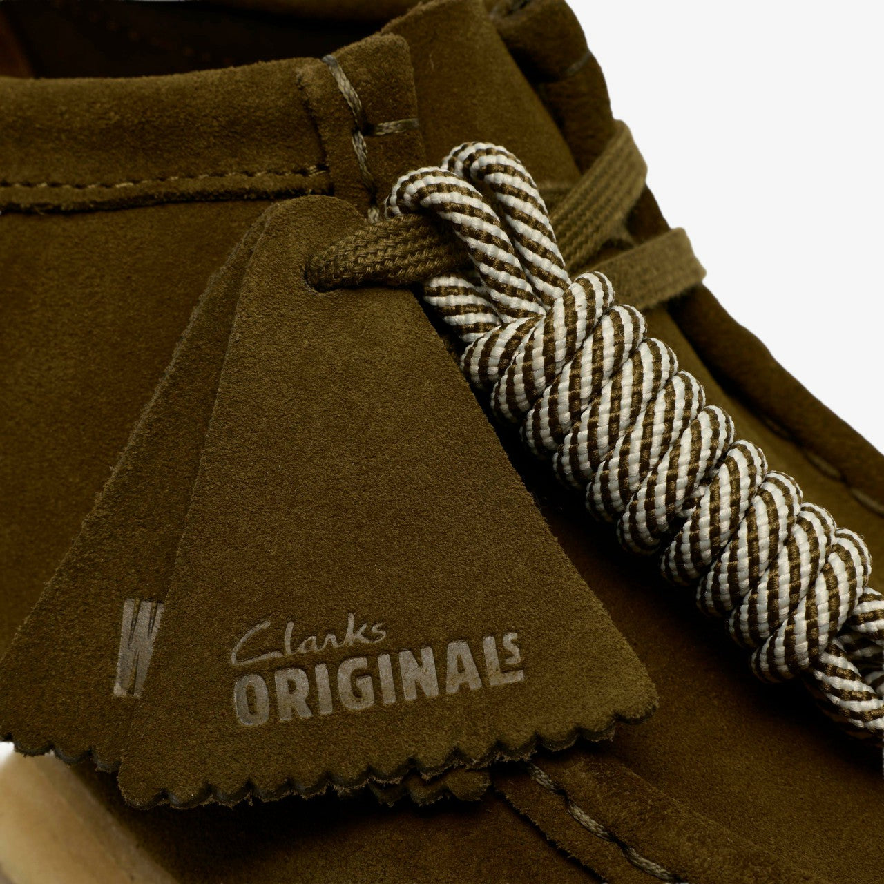 Wallabee Olive Suede Clarks Women