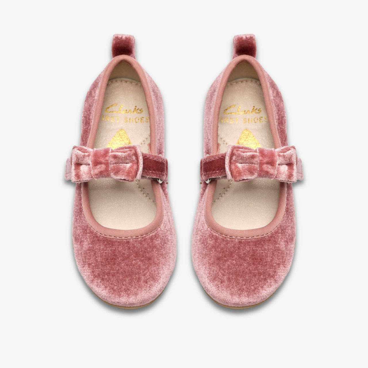Charm Bow Toddler Dusty Pink Clarks Kids