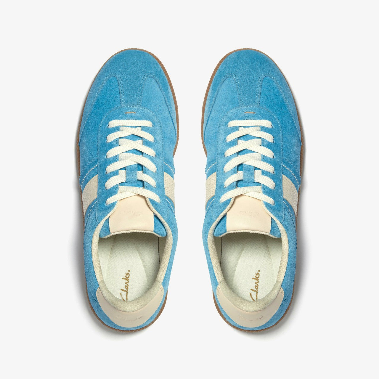 Stara Walk Light Blue Suede Clarks Women