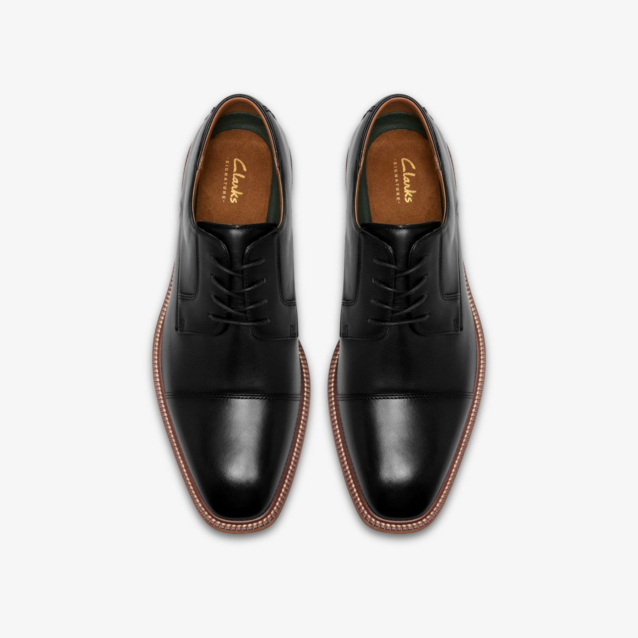 Craft Emile Black Leather Clarks Men