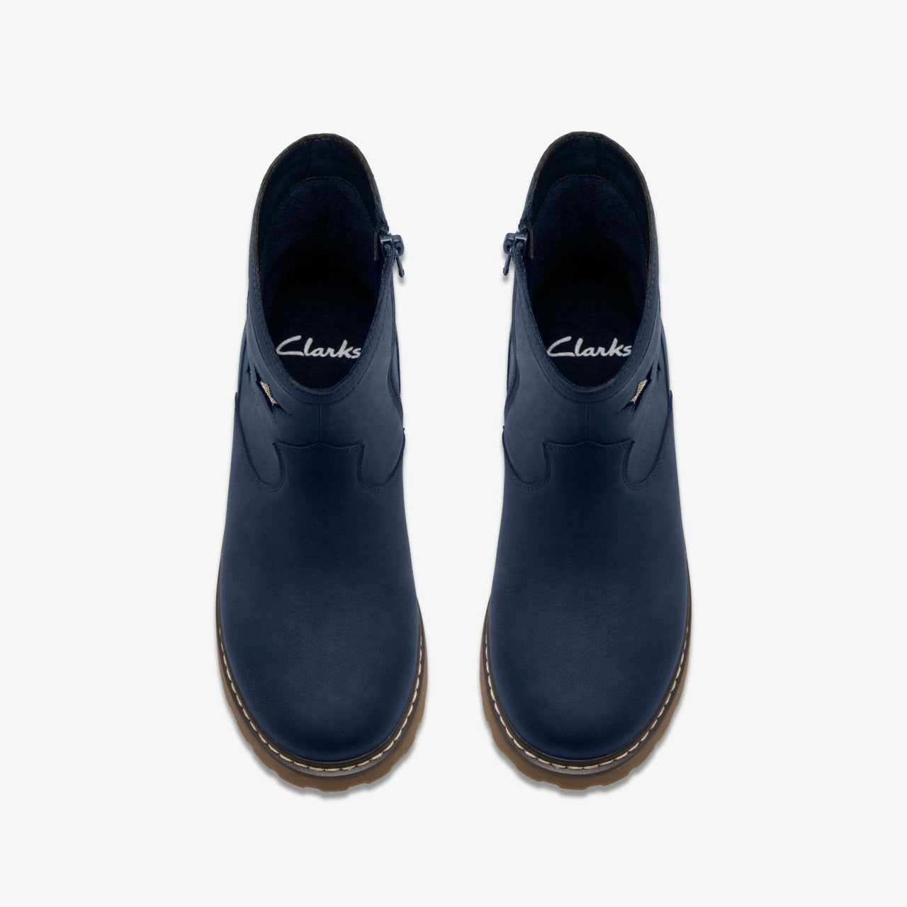 Adelaide Sky Kid Navy Clarks Kids