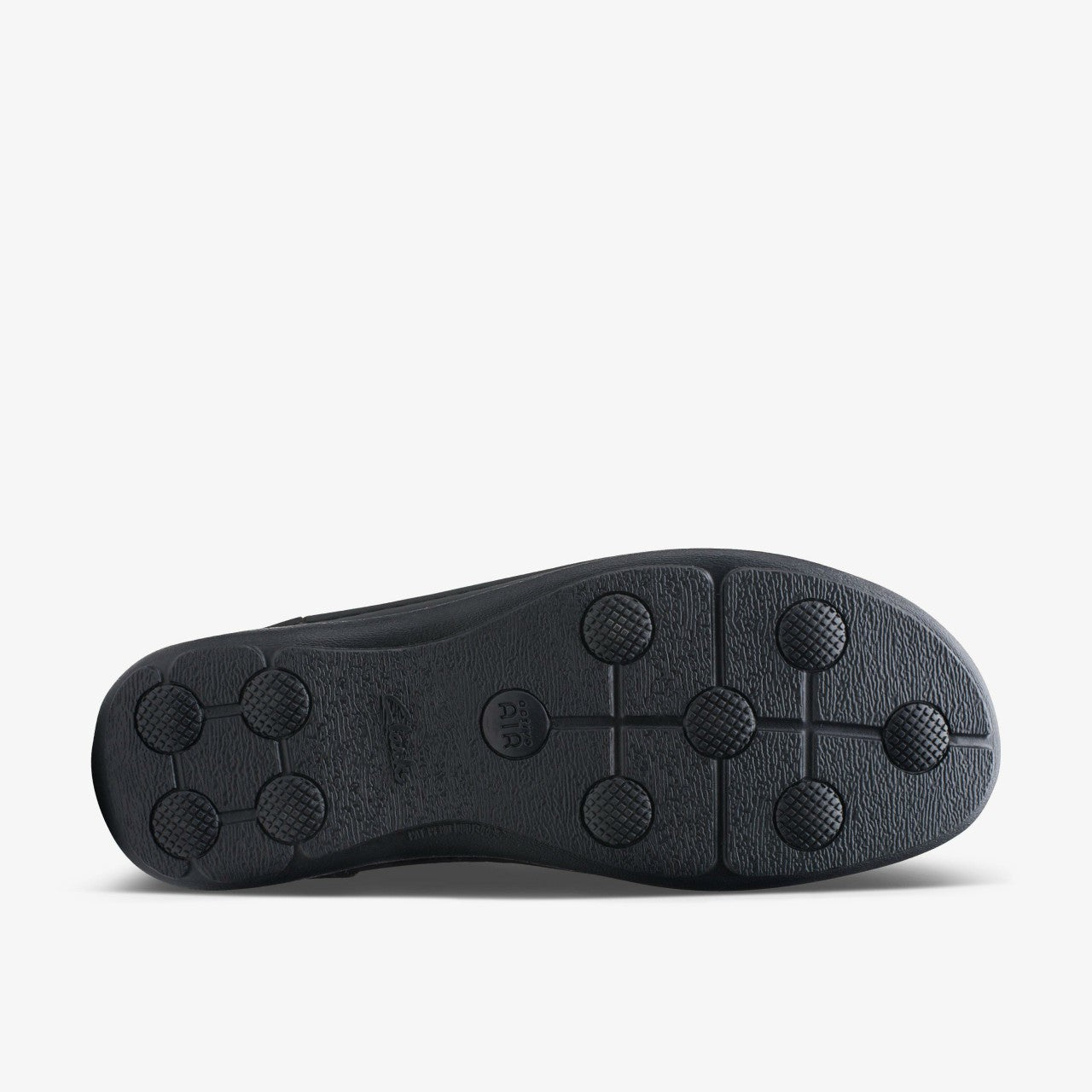 Nature Three Black Leather Clarks Men
