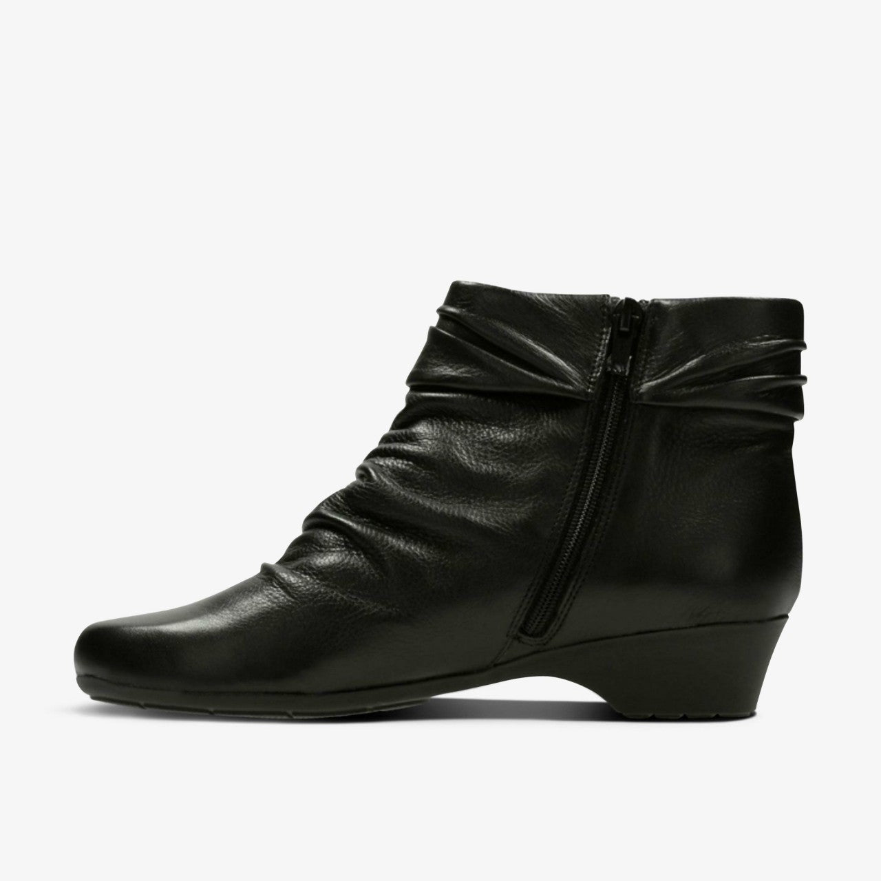Matron Ella Ankle Boot Black Leather Clarks Women