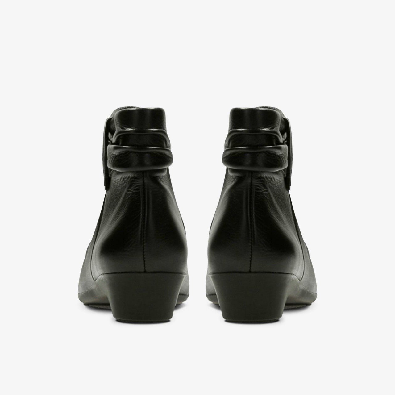 Matron Ella Ankle Boot Black Leather Clarks Women