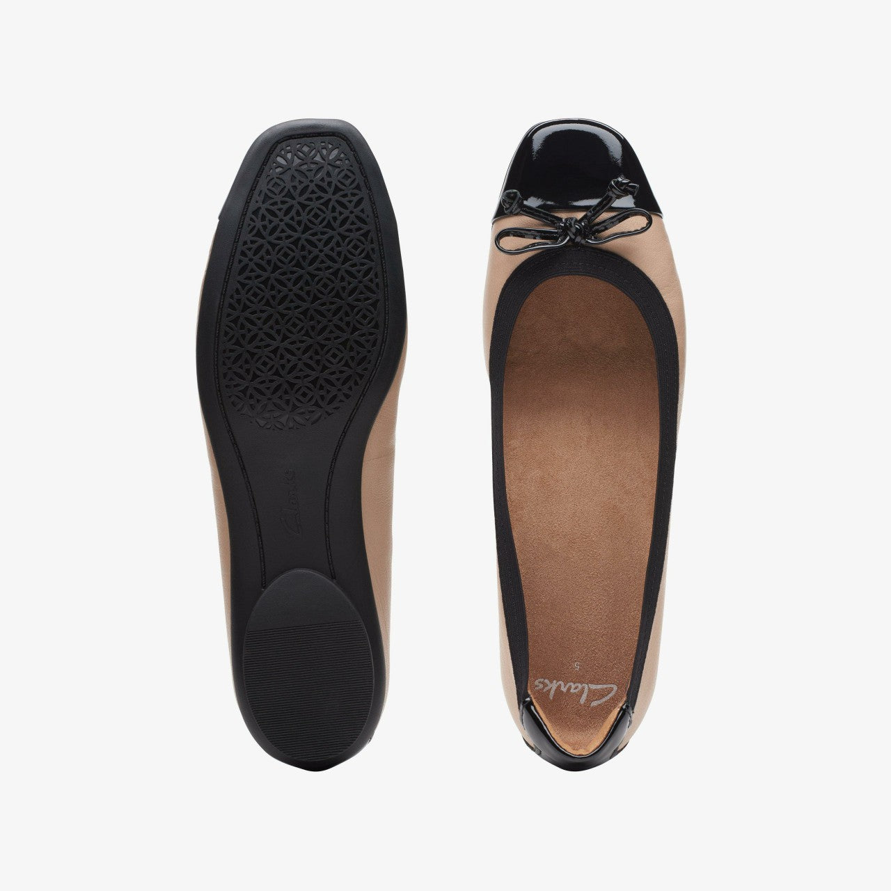 Candra Glow Praline Leather Clarks Women