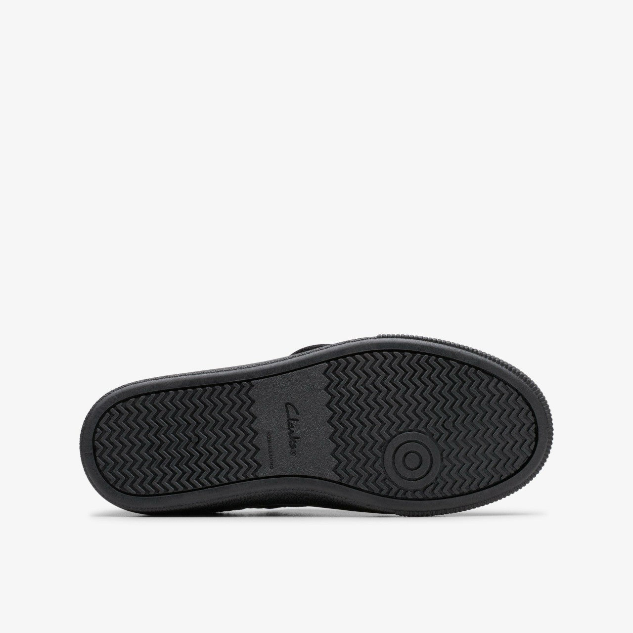 Hopper Run Black Fabric Clarks Kids