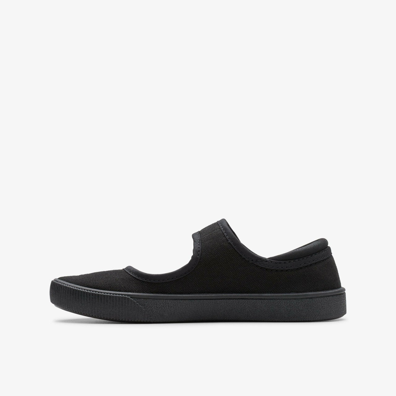 Hopper Go Black Fabric Clarks Kids