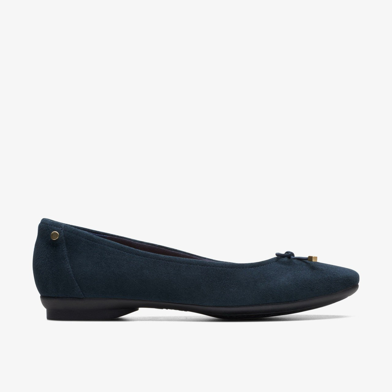 Candra Light Navy Suede Clarks Women