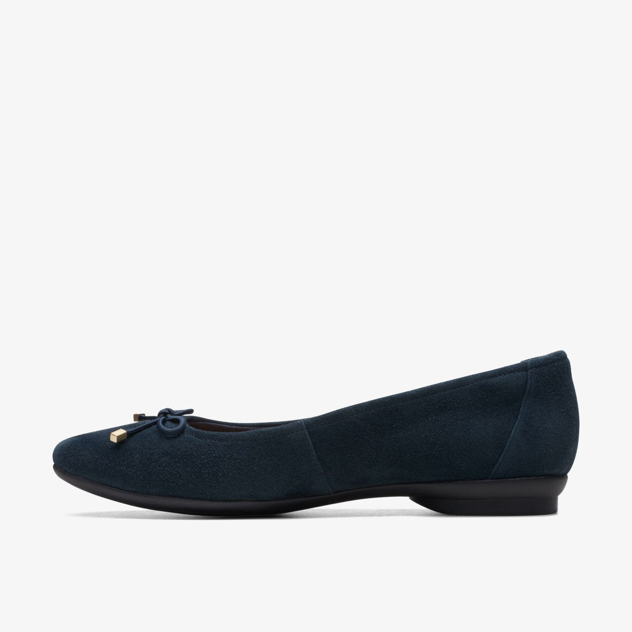 Candra Light Navy Suede Clarks Women