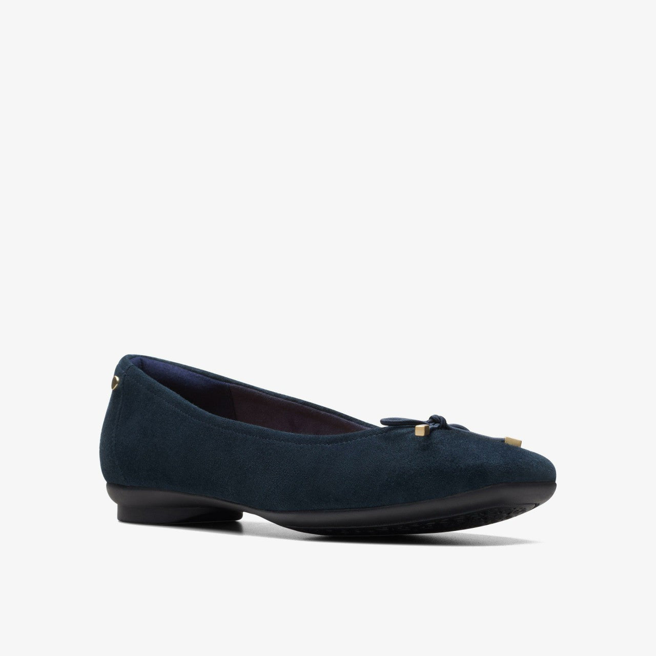 Candra Light Navy Suede Clarks Women