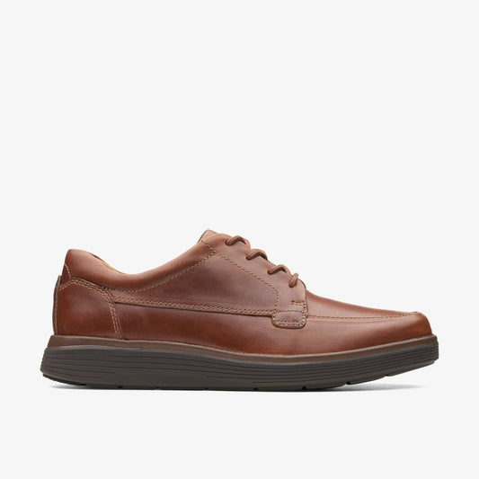 Un Abode Ease Dark Tan Leather Clarks Men