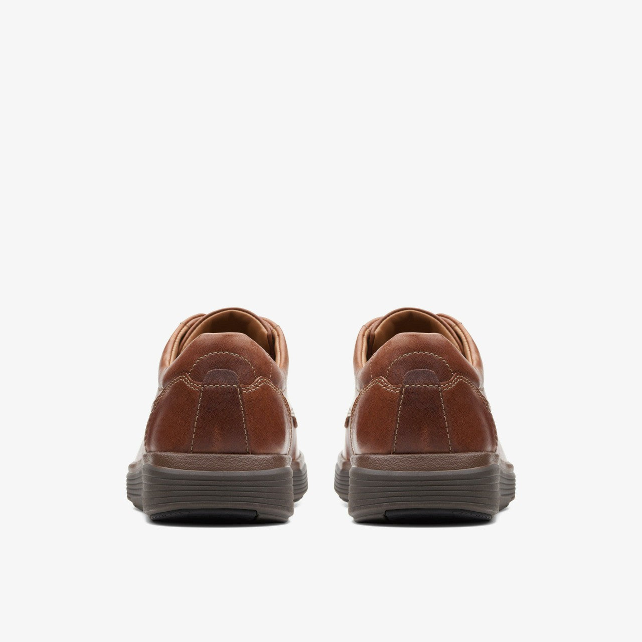 Un Abode Ease Dark Tan Leather Clarks Men