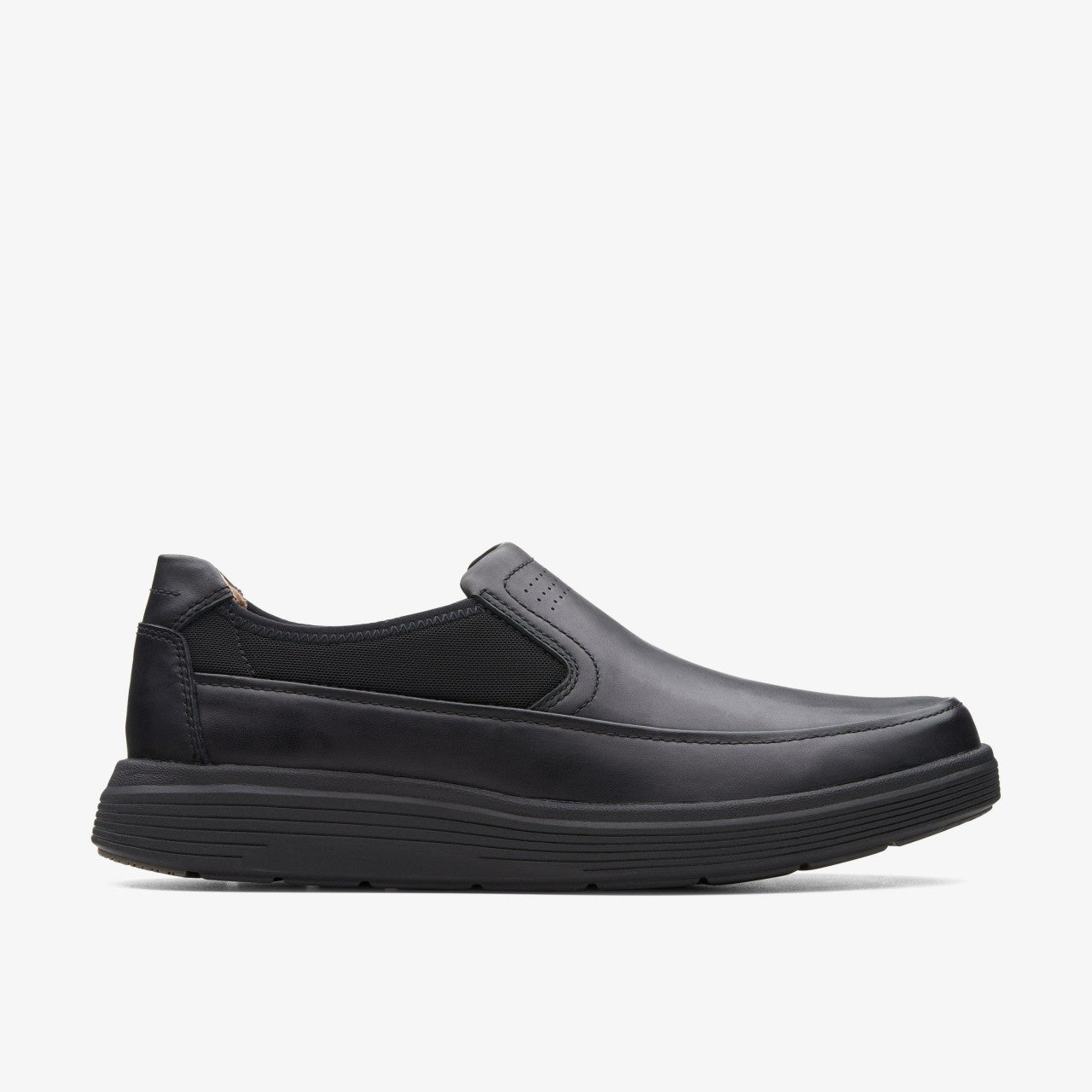 Un Abode Go Loafer Black Leather Clarks Men