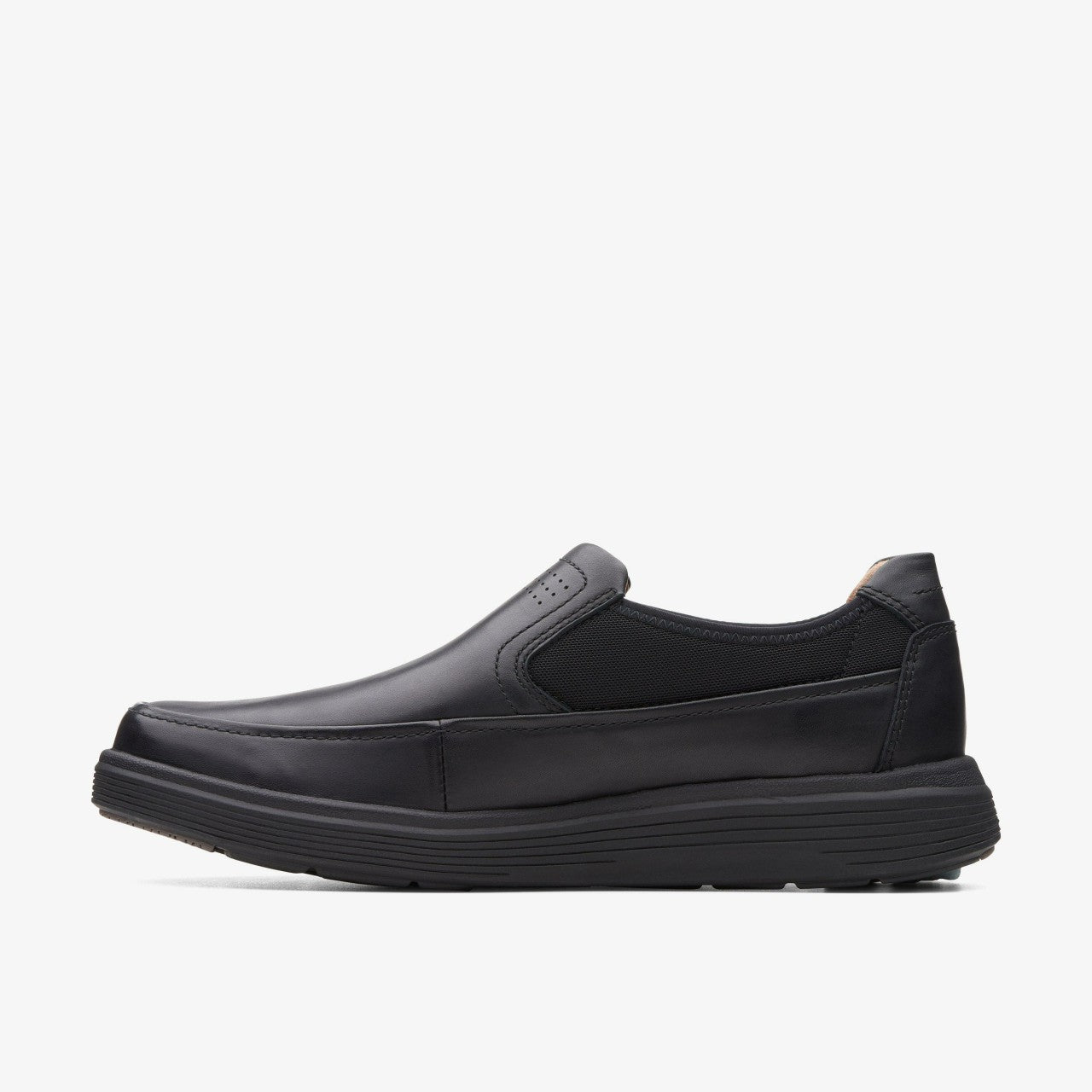 Un Abode Go Loafer Black Leather Clarks Men