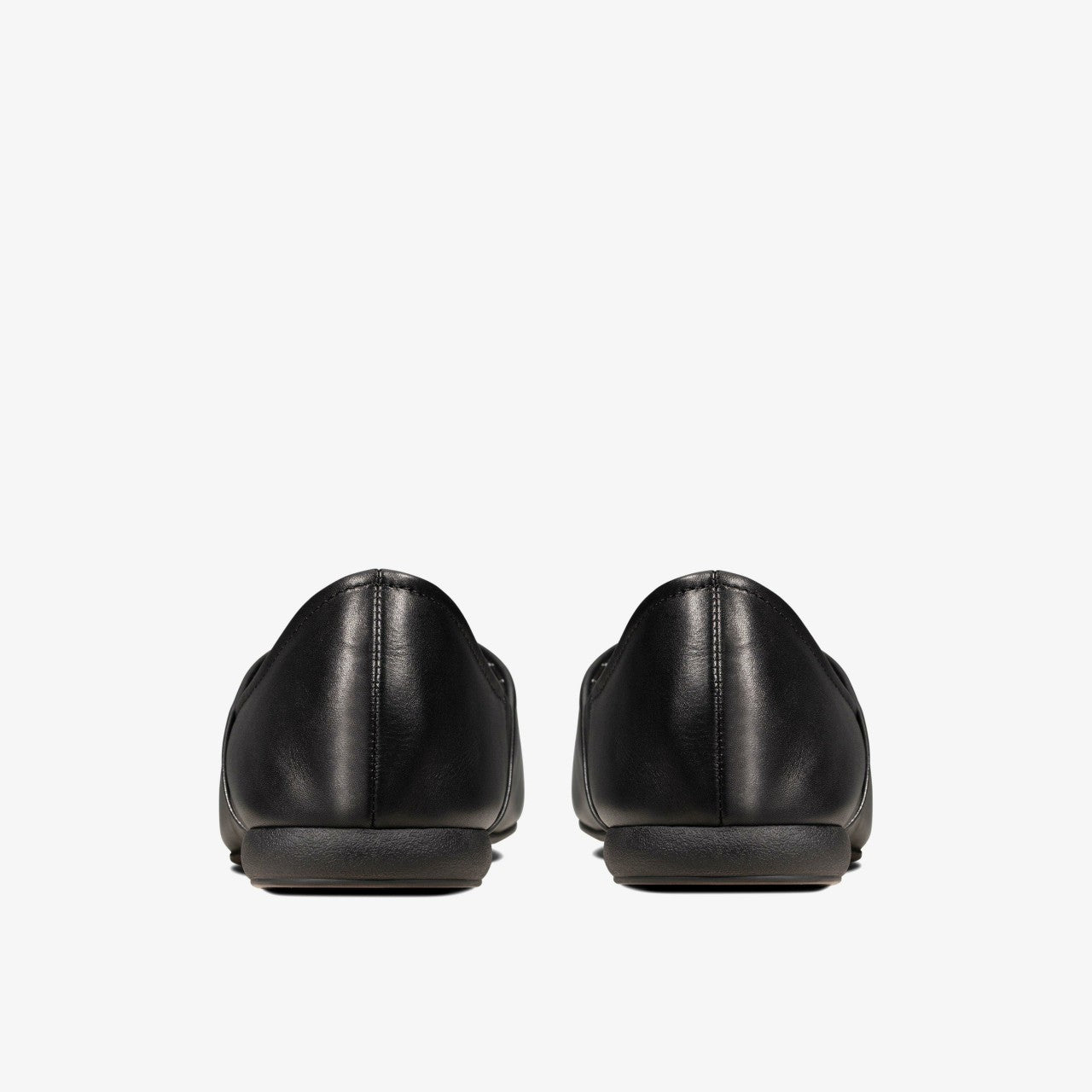 Harston Elite Slipper Black Leather Clarks Men