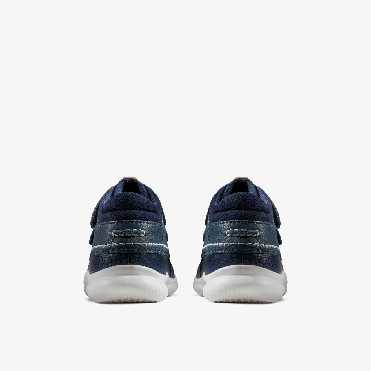 Crest Tuktu Toddler Navy Leather Clarks Kids