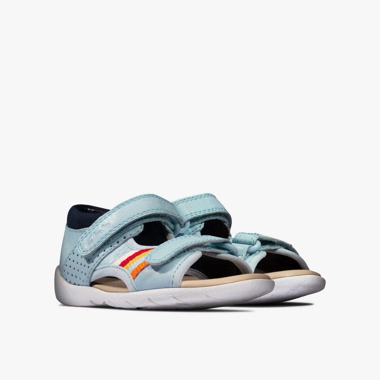 Zora Beau Toddler Light Blue Clarks Kids