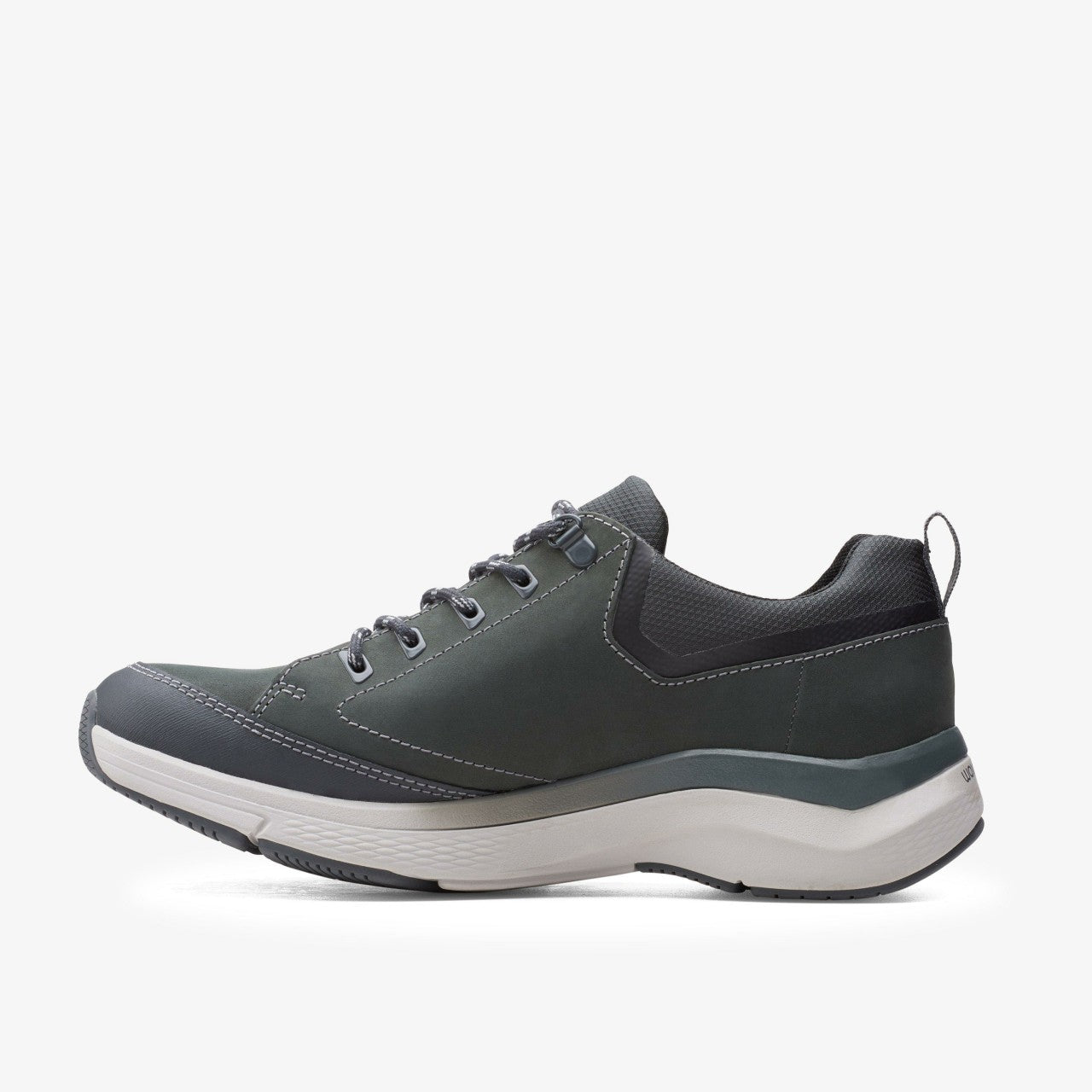 Wave 2.0 Vibe Dark Grey Nubuck Clarks Men