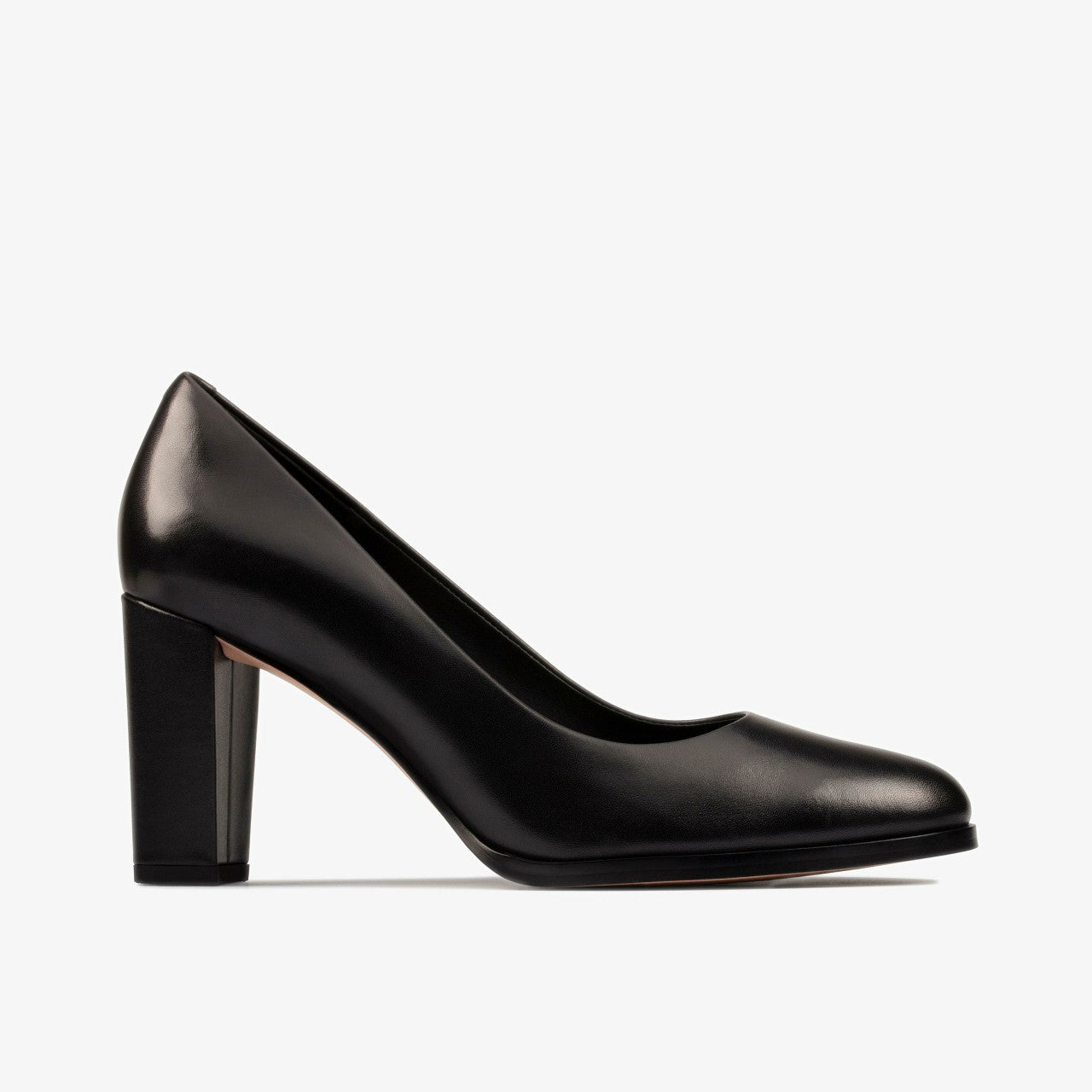Kaylin Cara 2 Black Leather Clarks Women