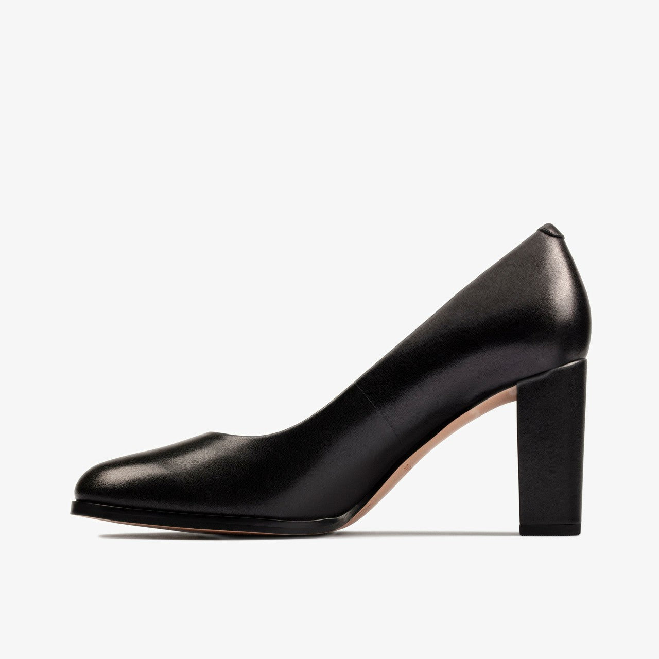 Kaylin Cara 2 Black Leather Clarks Women