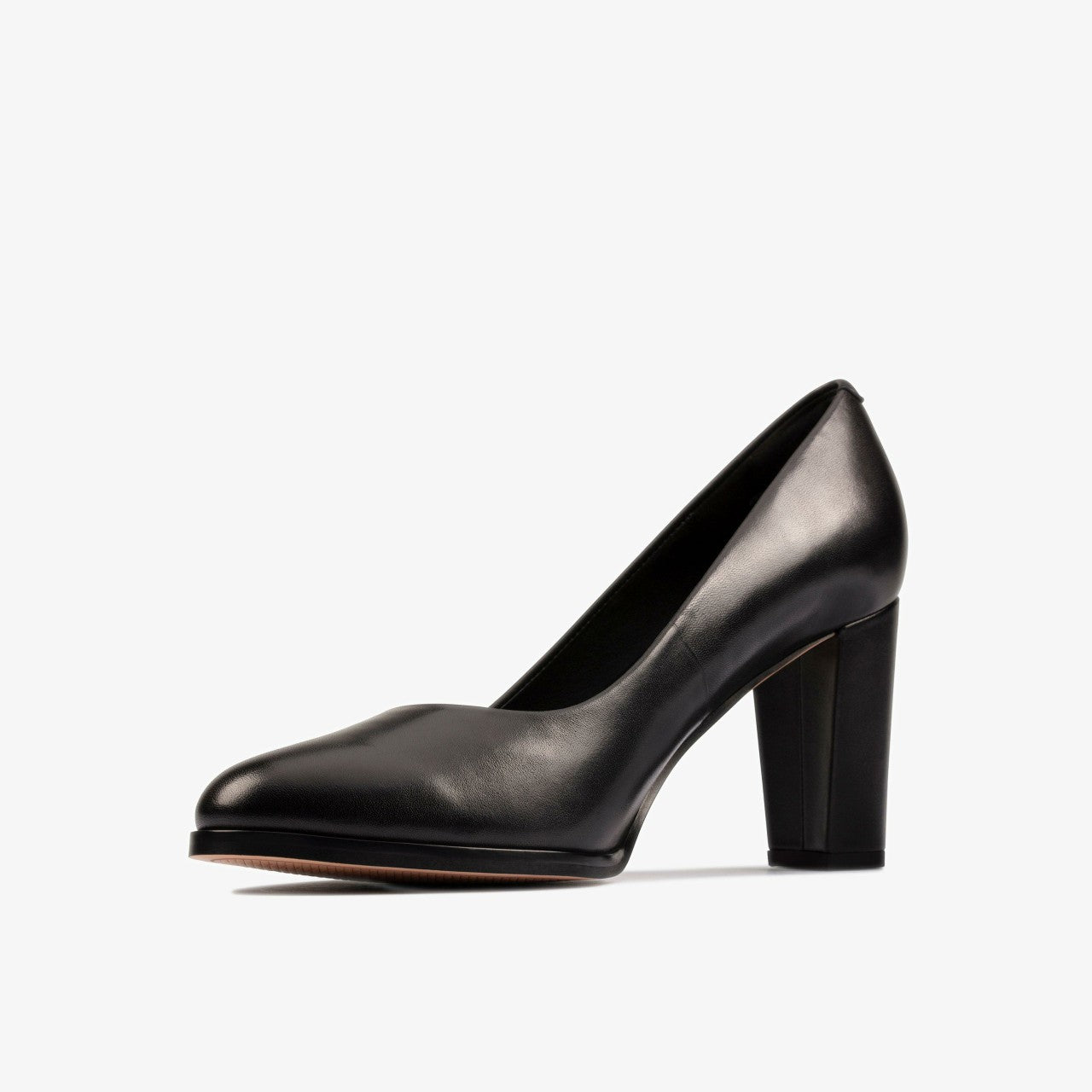 Kaylin Cara 2 Black Leather Clarks Women