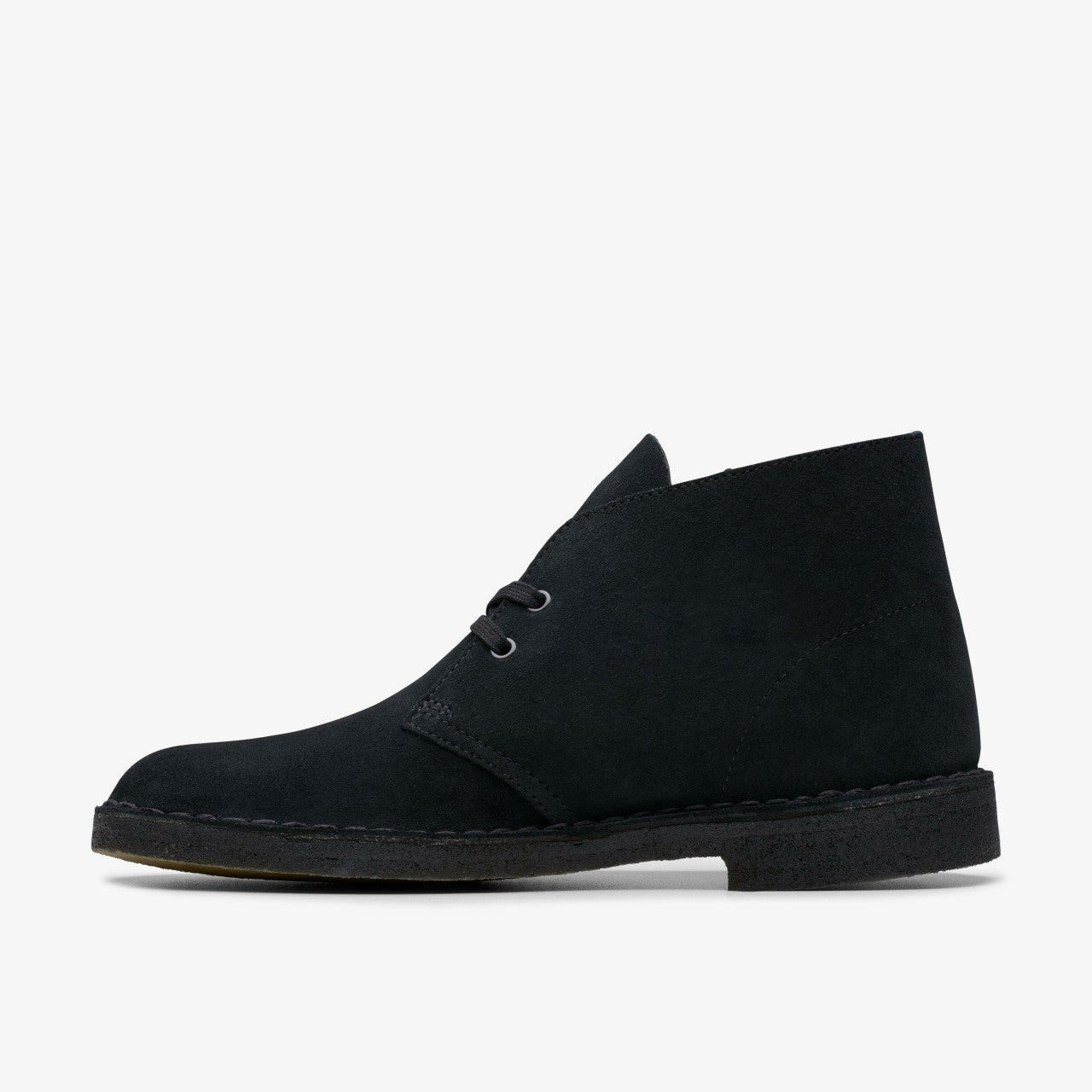 Desert Boot Black Suede Clarks Men
