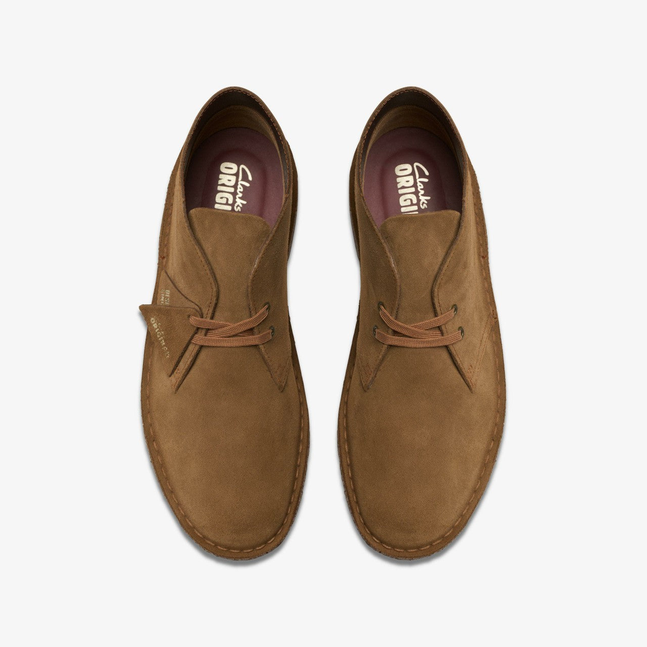 Desert Boot Cola Suede Clarks Men