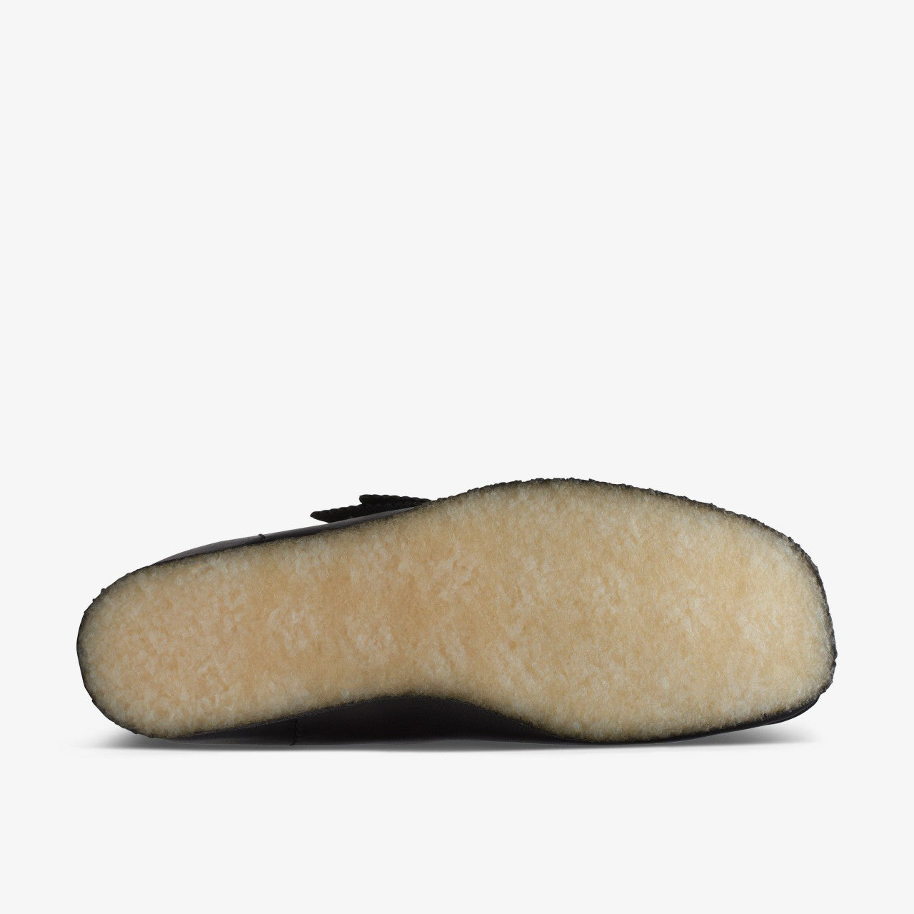 Wallabee Boot Black Leather Clarks Men