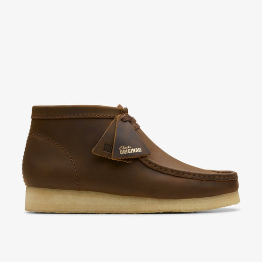Wallabee Boot Beeswax Clarks Men