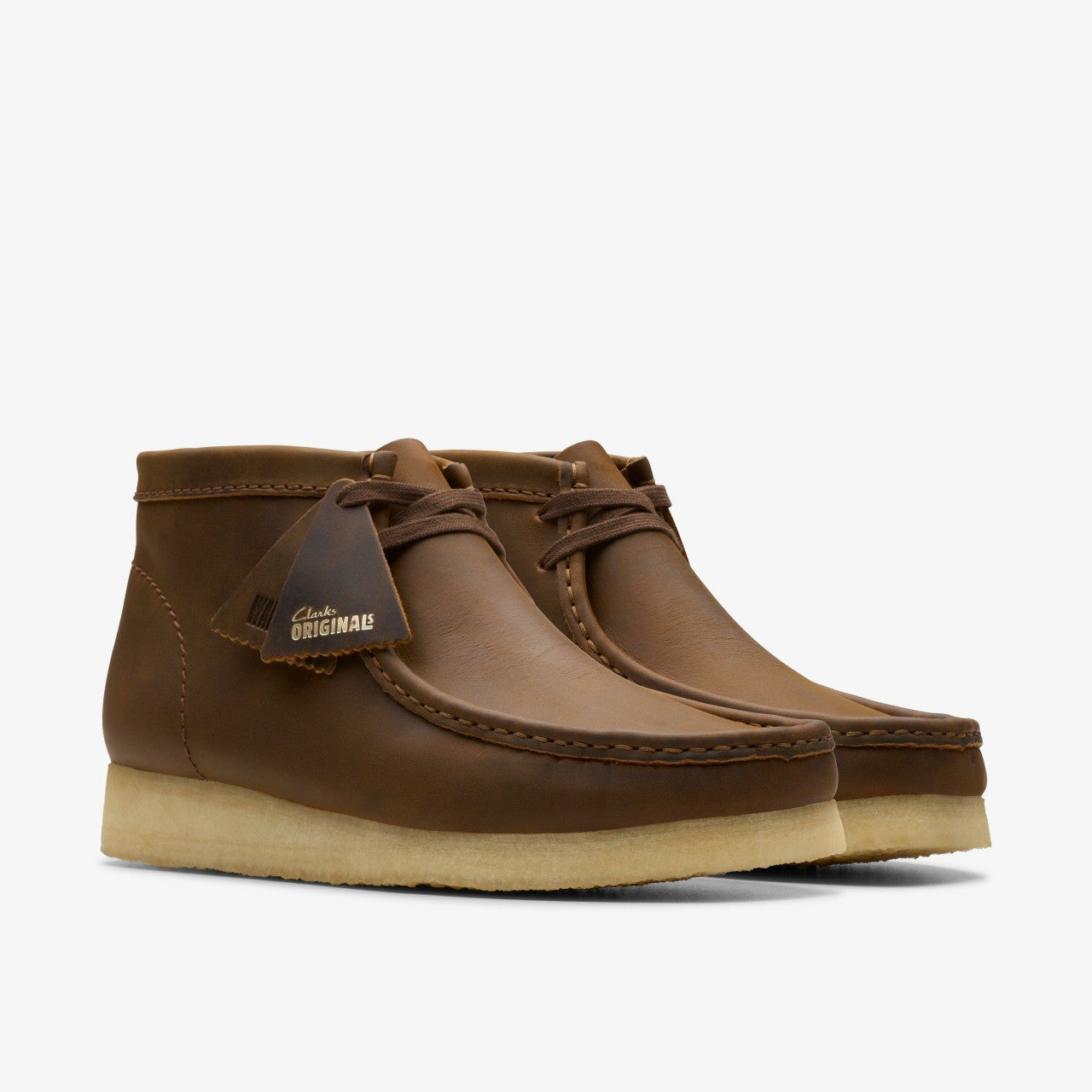 Wallabee Boot Beeswax Clarks Men