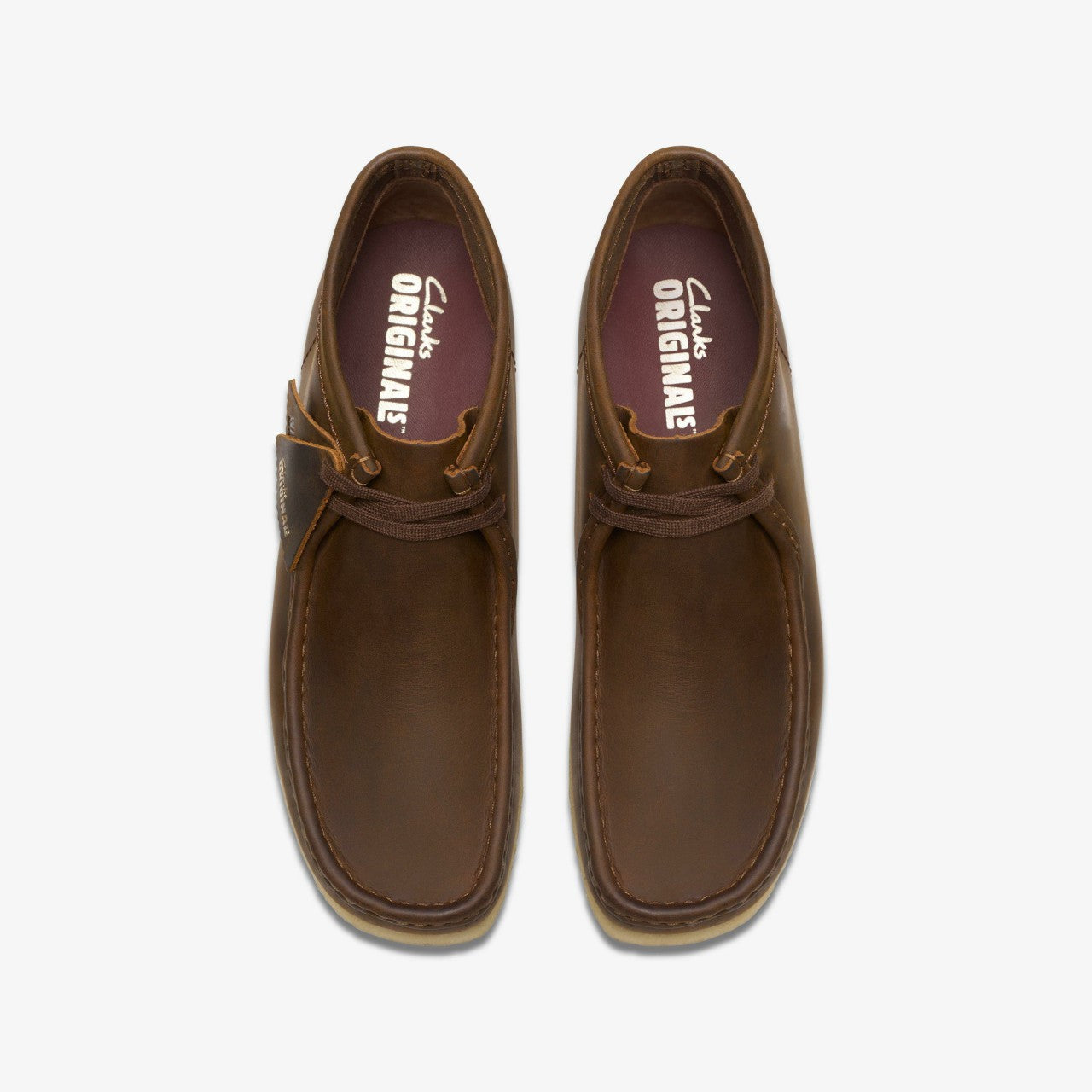 Wallabee Boot Beeswax Clarks Men