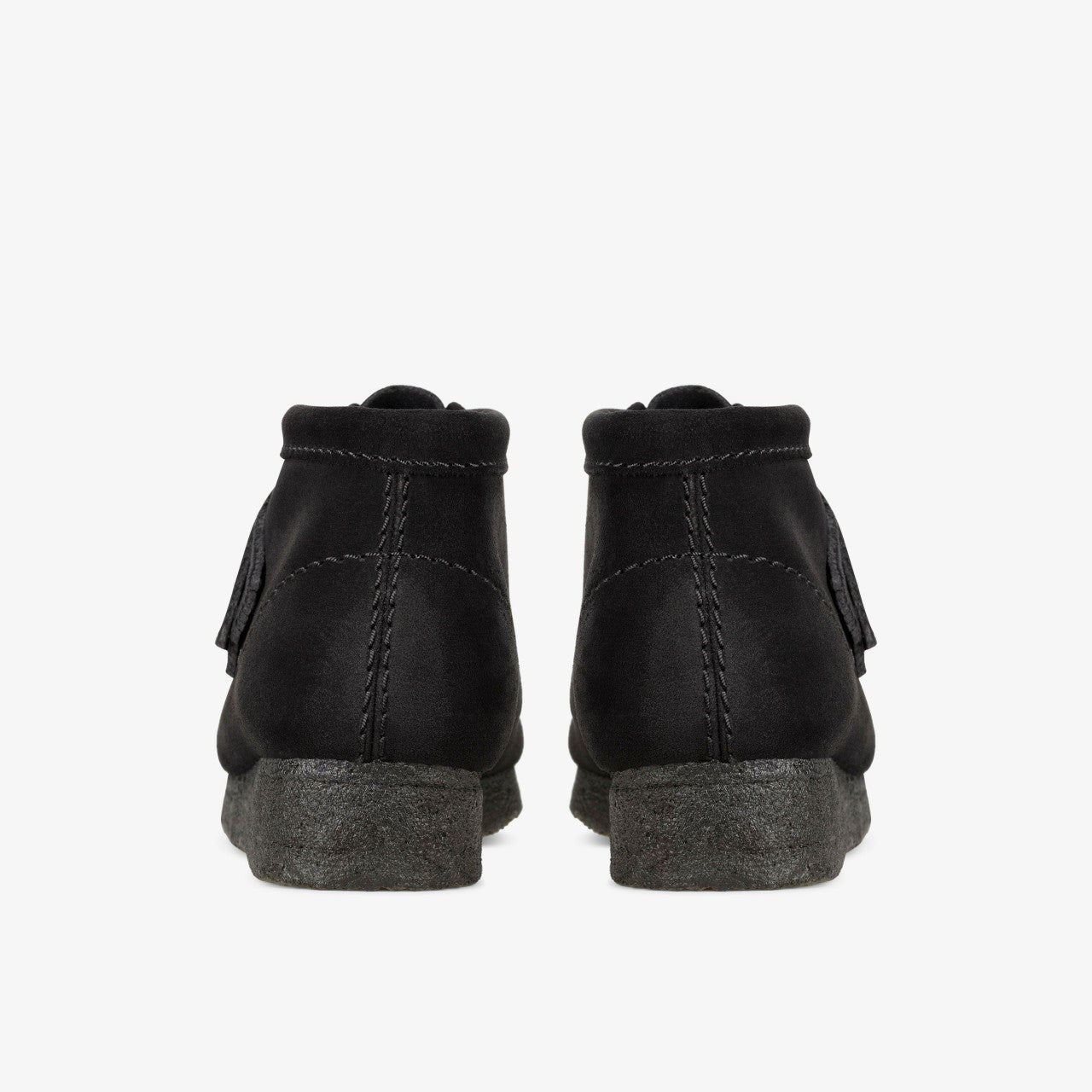 Wallabee Boot Black Suede Clarks Women