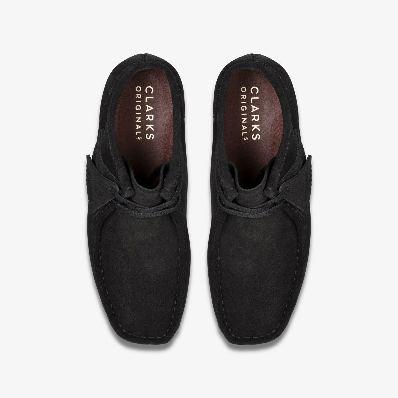 Wallabee Boot Black Suede Clarks Women