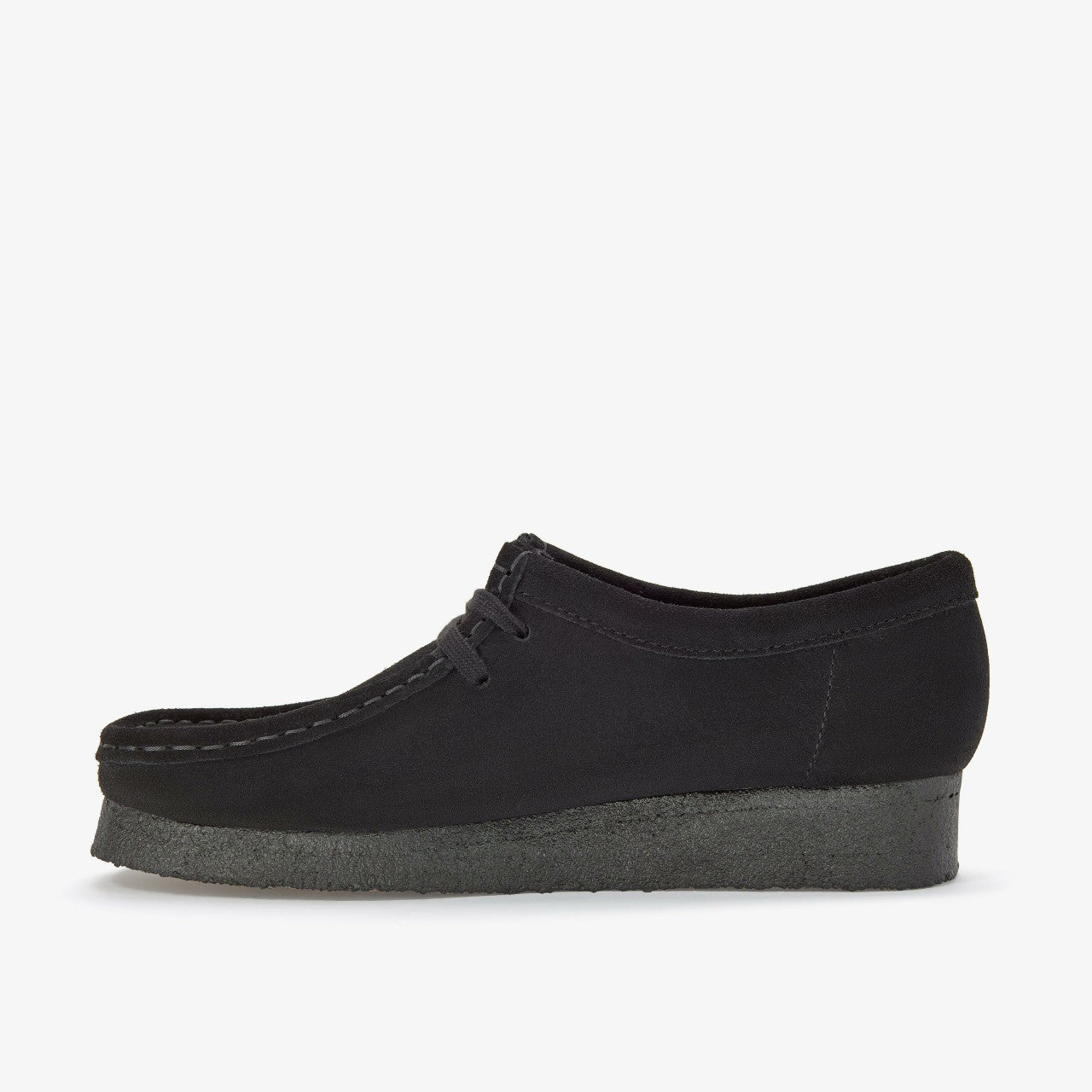 Wallabee Black Suede Clarks Women
