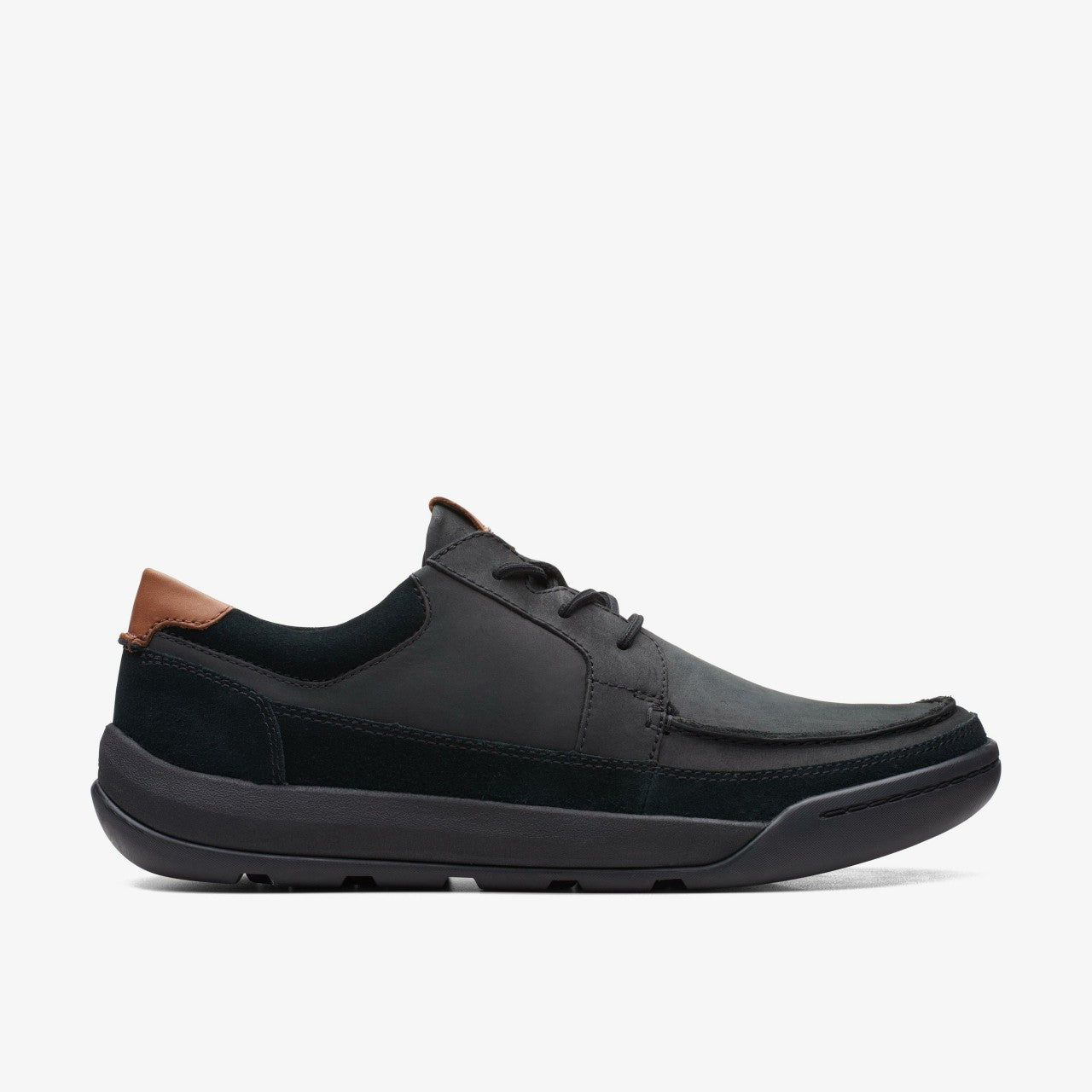 Ashcombe Craft Black Leather Clarks Men