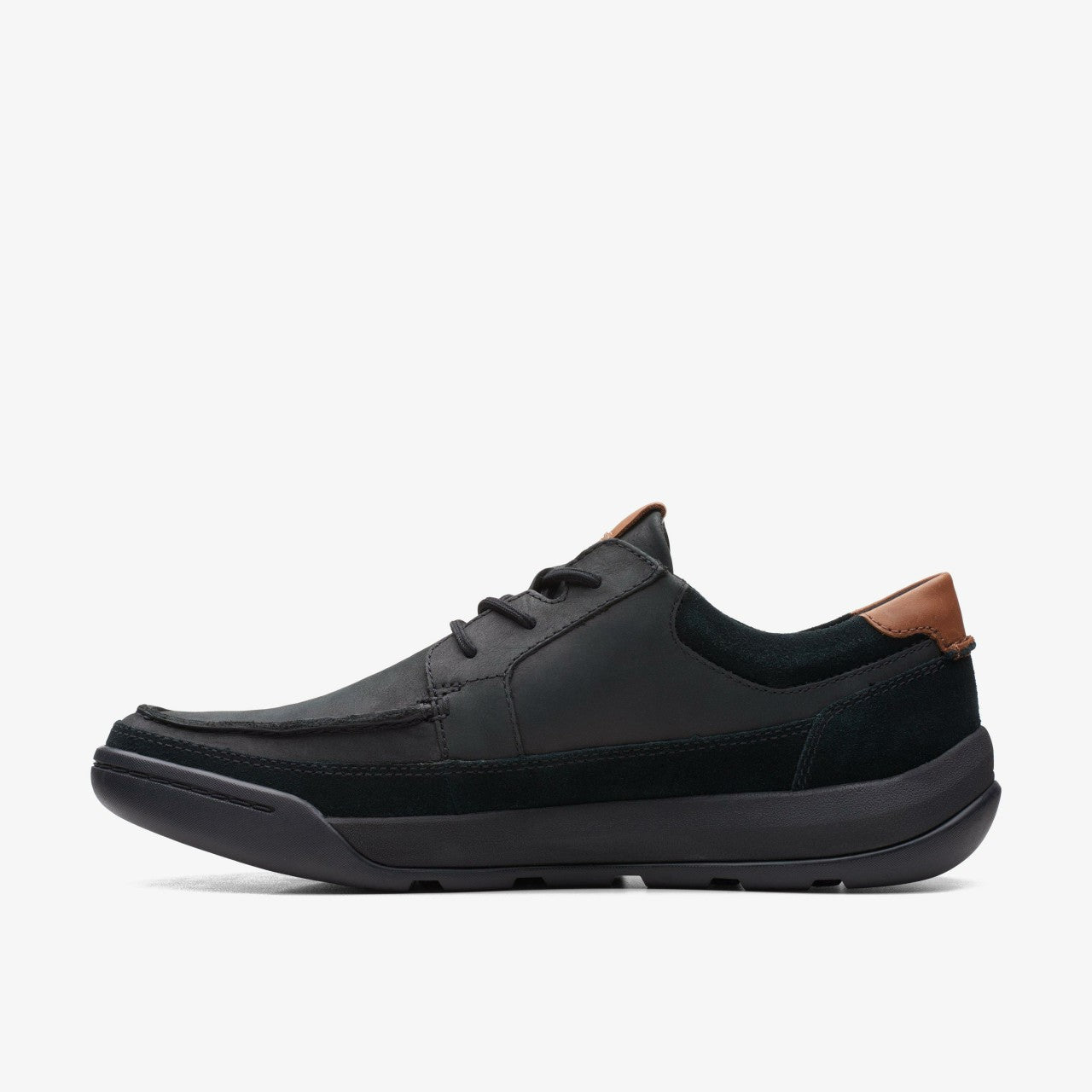 Ashcombe Craft Black Leather Clarks Men