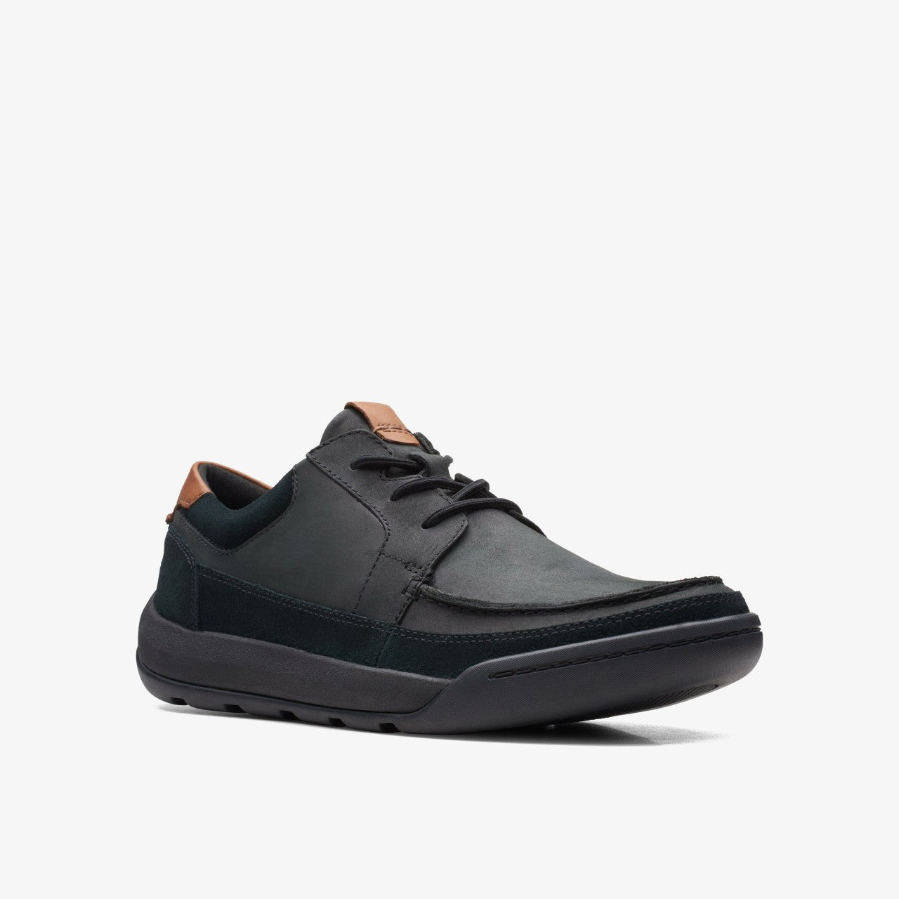 Ashcombe Craft Black Leather Clarks Men
