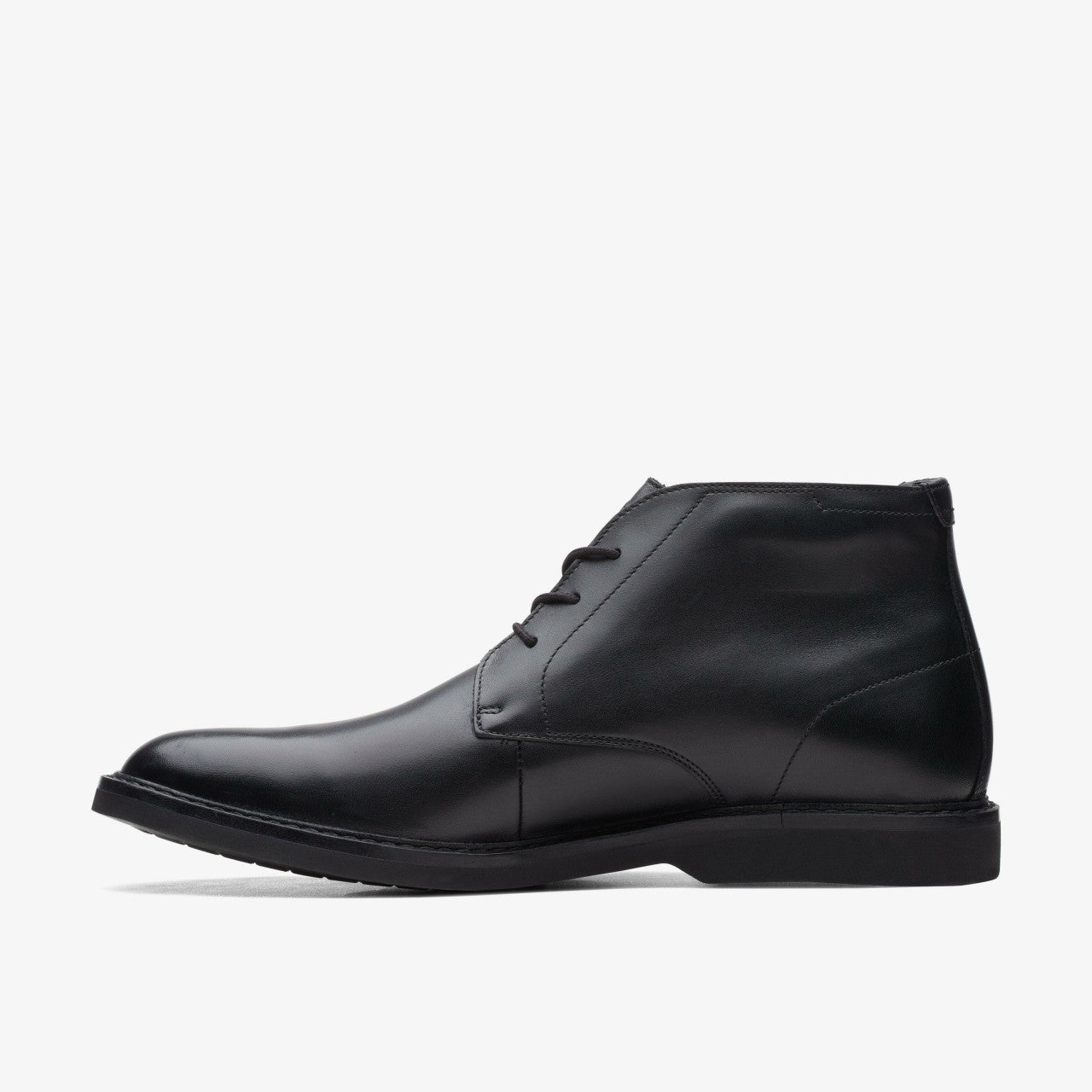 Atticus LT Hi GORE-TEX Black Leather Clarks Men