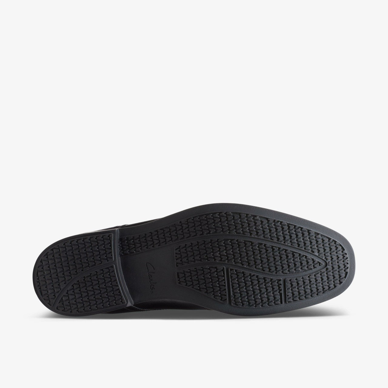 Howard Cap Black Leather Clarks Men