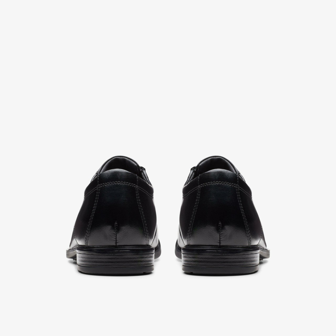 Howard Cap Black Leather Clarks Men