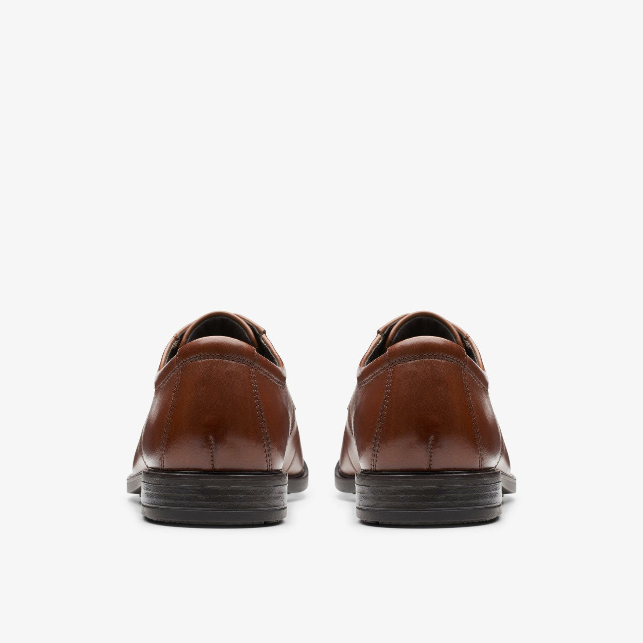 Howard Walk Dark Tan Leather Clarks Men