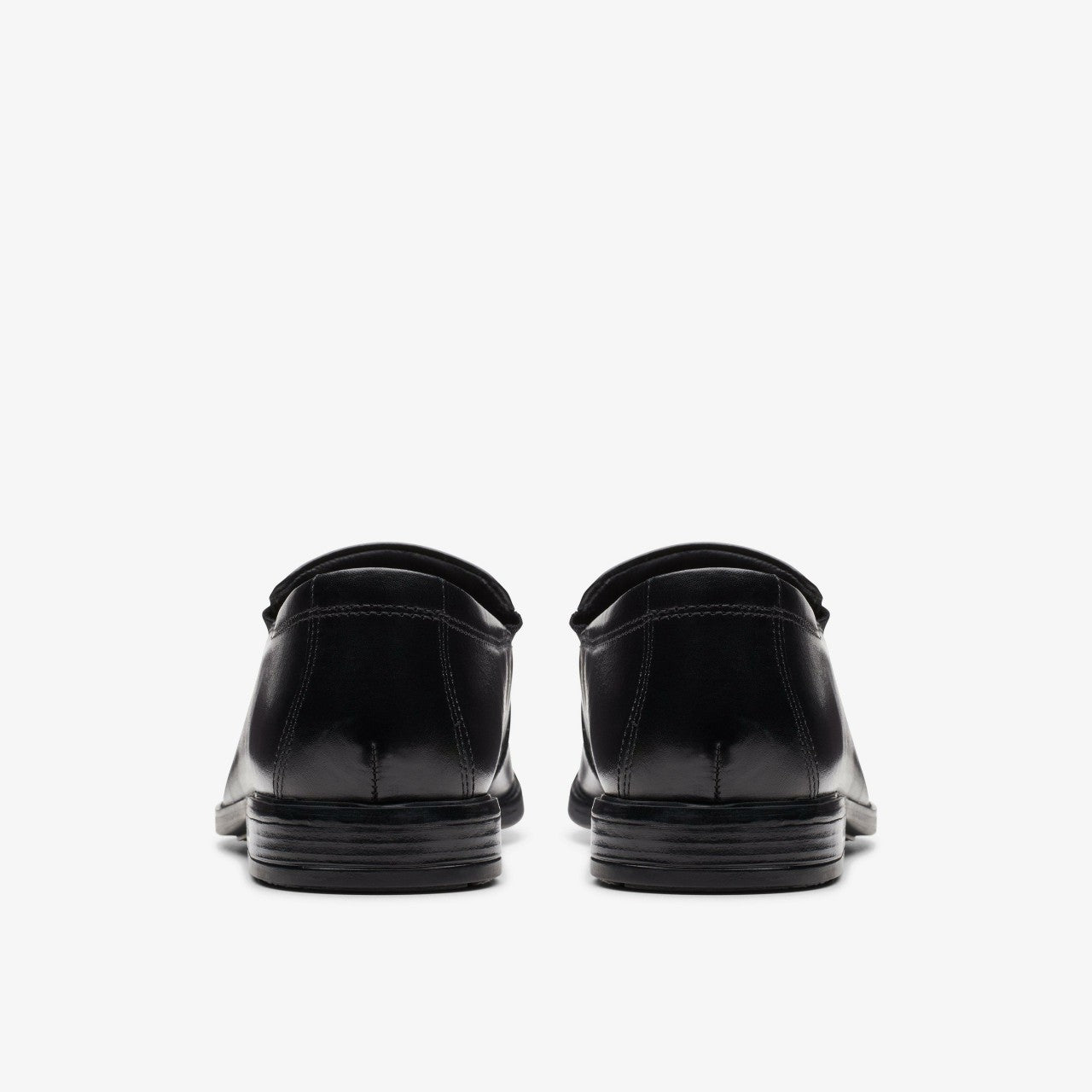 Howard Edge Loafer Black Leather Clarks Men