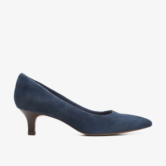 Shondrah Jade Navy Suede Clarks Women