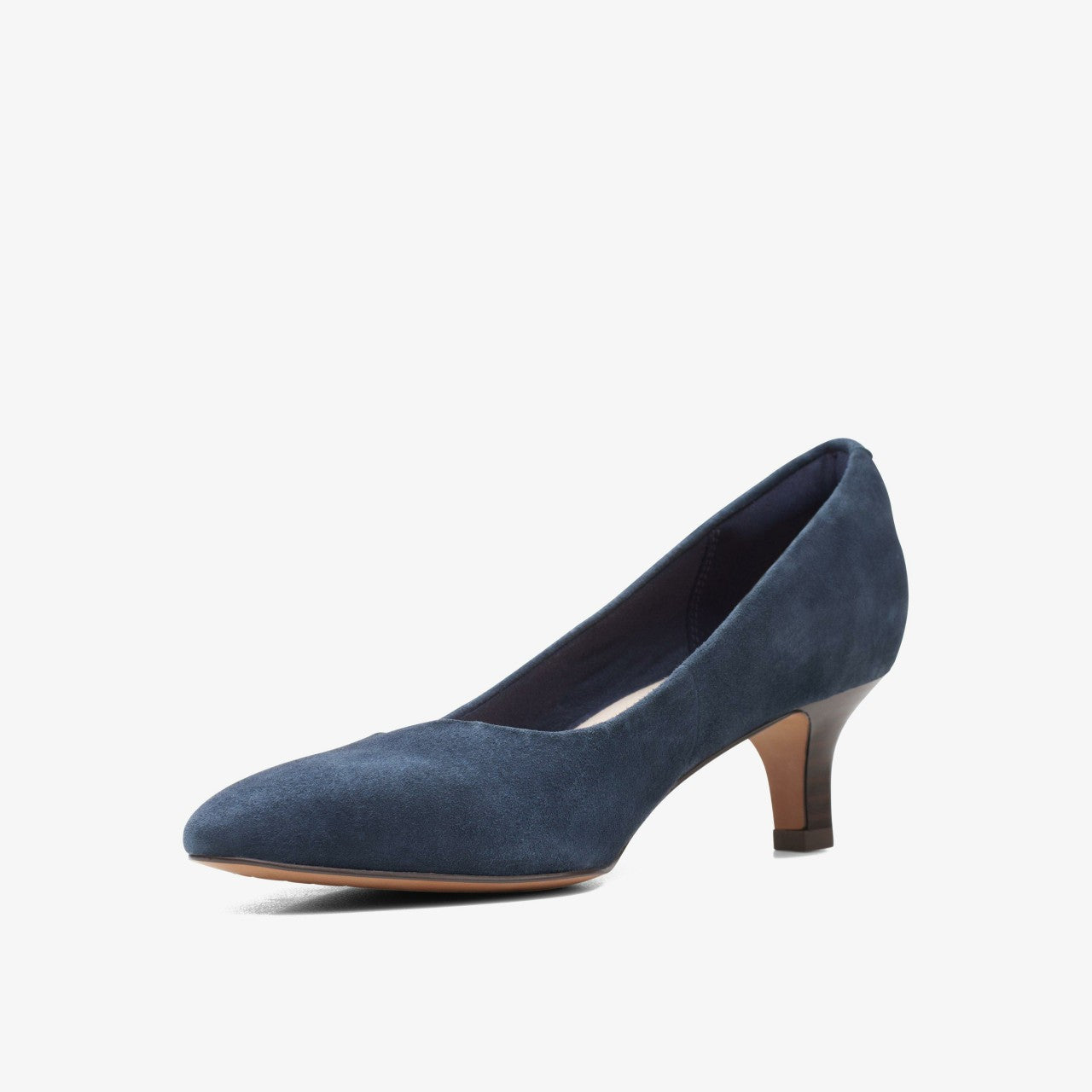 Shondrah Jade Navy Suede Clarks Women